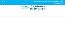 Tablet Screenshot of laudeye.com